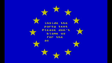 ZX Spectrum 128k: "The Brexecutable Music Compo Is Over" Demo (2019)