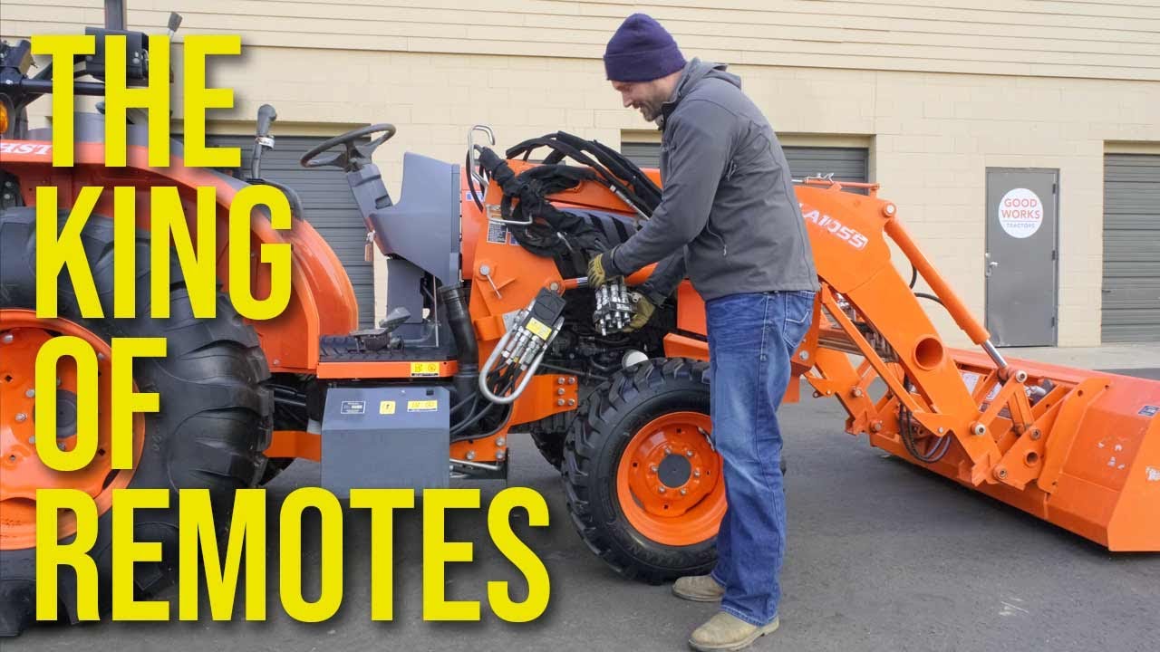 MIND BLOWING AMOUNT OF HYDRAULIC OPTIONS ON THIS TRACTOR🤯💥🚜 - YouTube