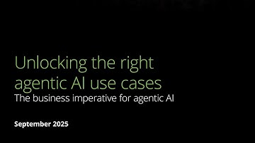 Deloitte - Unlocking the right agentic AI use cases