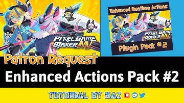 Enhanced Actions Pack #2 Preview - Pixel Game Maker MV