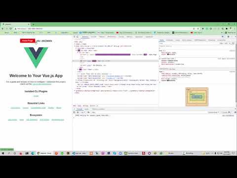 VueJS- 1.2 (router link)
