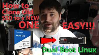 How to clone your Windows 11/10 PC EASY!! and How to dual boot to Linux!!