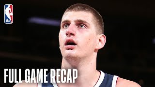 NUGGETS vs KNICKS | Nikola Jokic Shines In The Garden  | March 22, 2019