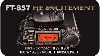 Yaesu FT-857D And ATAS-120A Screwdriver Antenna Unboxing - YouTube