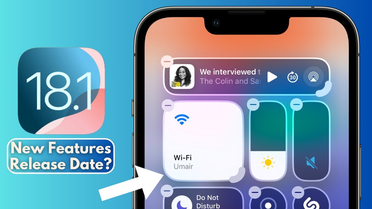 iOS 18.1 New Features & Release Date - YouTube
