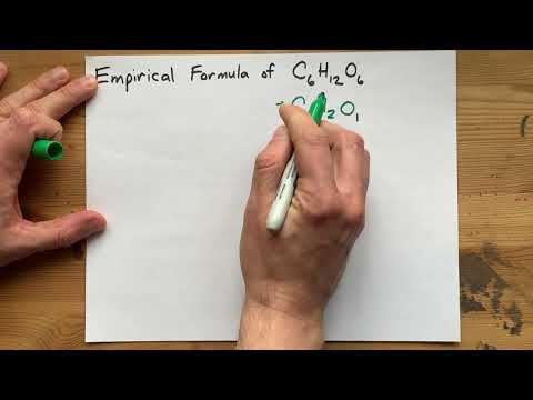 Video: Ce înseamnă formula c6h12o6?