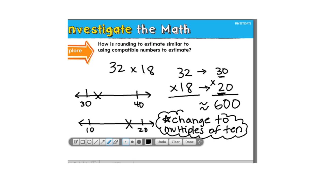 my homework lesson 8 estimate products answer key grade 5