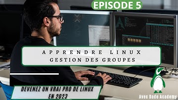 05- FORMATION LINUX : GESTION DE GROUPE AVEC LA LIGNE DE COMMANDE #addgroup #usermod | DADE ACADEMY