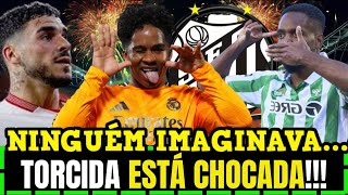 EXCLUSIVO SANTOS REVELA ACORDO SURPREENDENTE E A TORCIDA ESTÁ CHOCADA NOTICIAS DO SANTOS