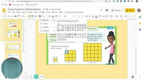Copy of Lesson 6 6 Perfect Squares   Google Slides