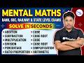Solve Maths in Seconds 🔥 | Mental Maths Tricks for Bank, SSC, Railway | Kuldeep Sir