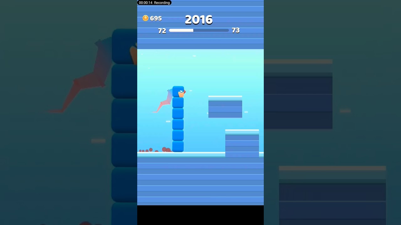 square bird 🦅🦅🦅🐦 gameplay with new skin