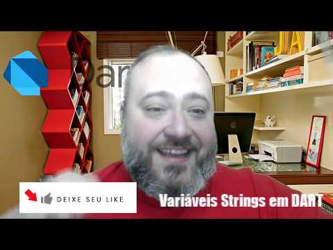 016 - Variáveis Tipo Strings em DART - Curso de FLUTTER e DART Online