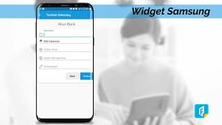 Menambah Widget Samsung - Aplikasi Finansialku screenshot 3