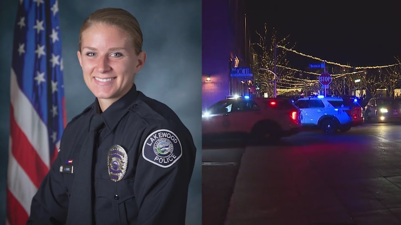 Wounded Lakewood police officer who killed gunman identified - YouTube
