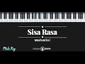 Sisa Rasa - Mahalini (KARAOKE PIANO - MALE KEY)