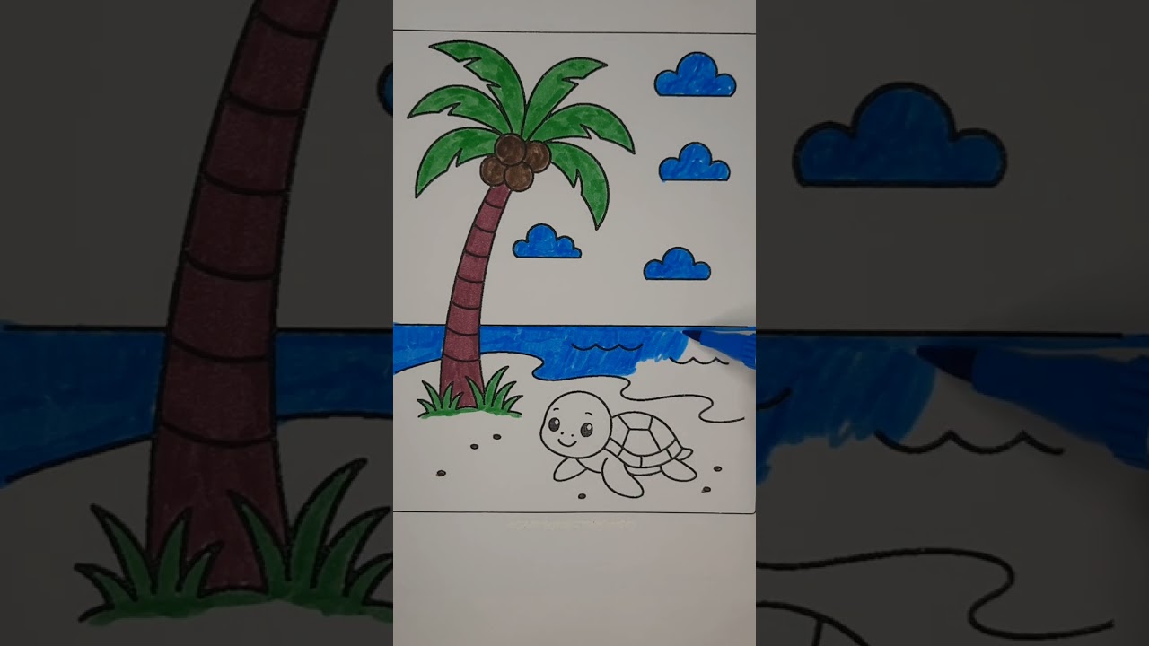 🐢 Cute Turtle — A Little Miracle!🏝 💚