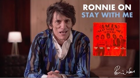 Ronnie Wood on Stay With Me from A Nod Is As Good As A Wink...To a Blind Horse