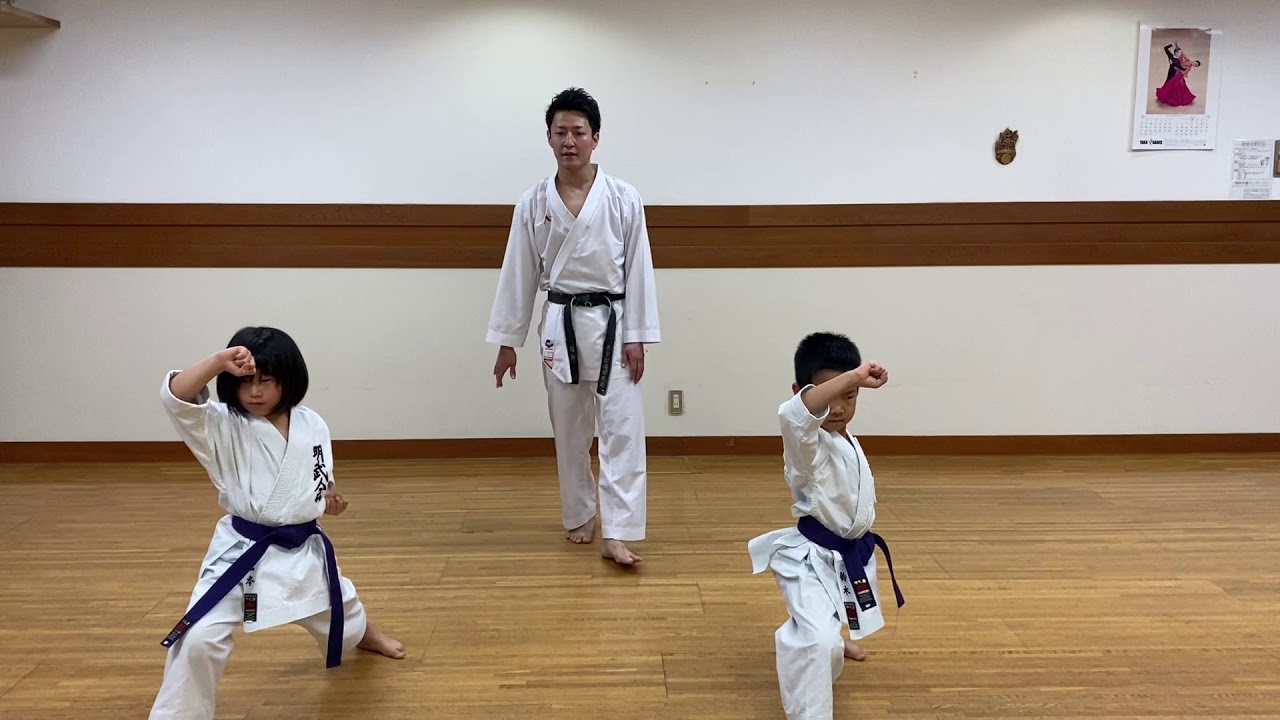 空手の型について徹底解説 松濤館流の型 東京 千葉の空手教室 松濤明武会