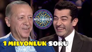 Erdoğan 1 Milyonluk Soru'ya Cevap Veriyor, Erdoğan Kim Milyoner Olmak İster'de Bir Milyonluk Soru Resimi