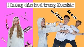 Hướng Dẫn Hoá Trang Zombie Và Màn Troll Pháp Sư Gangster Khóc Thét