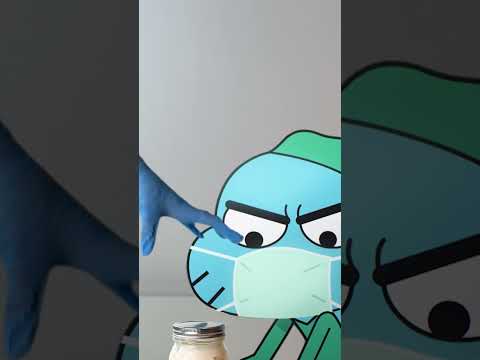 دكتور غامبول ي جرى عملية لساندوتش غامبول كرتون نتورك