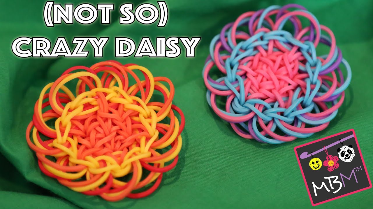 Rainbow Loom™ Mini Rose in Bloom Charm Tutorial 