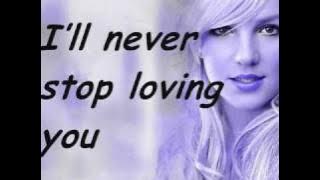 Britney Spears I'll never stop loving you lyrics