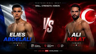 🇹🇷ဖိုက်တာအလဲထိုးပြလိုက်ပြီး ELIES ABDELALI🇲🇫VS🇹🇷ALI KELAT