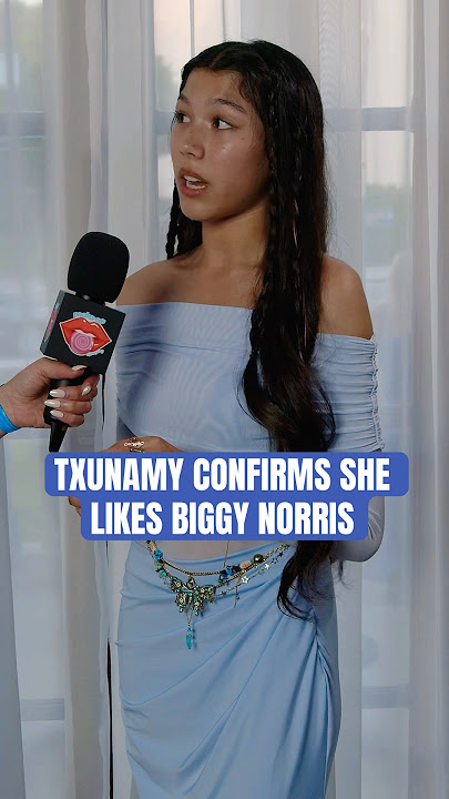 Txunamy CONFIRMS she LIKES Biggy Norris #txunamy #biggynorris #norrisnuts #norrisnutseditnew #crush