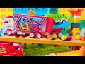 Satisfying Building Block Coaster Marbles Run Race ASMR - Marble Run with Duplo Blocks