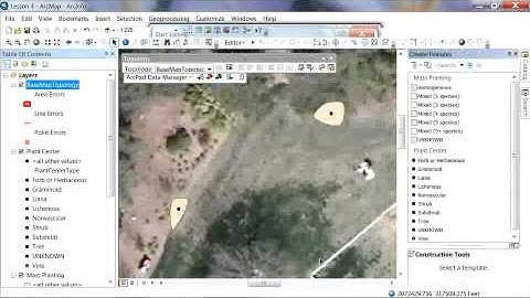Lesson 7C  Post-Processing Field Data with the ArcGIS Public Garden Data Model