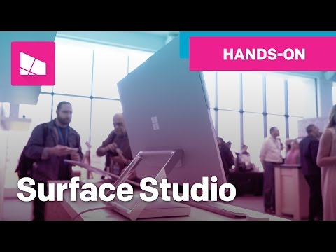 Microsoft Surface Studio hands-on