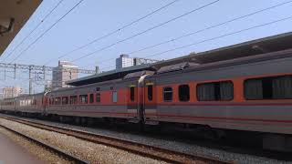 1081113 臺鐵125次自強號新竹停車