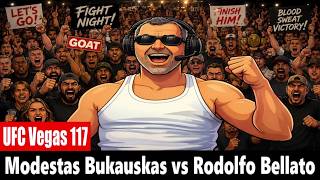 UFC Vegas 117: Modestas Bukauskas vs Rodolfo Bellato PREDICTION