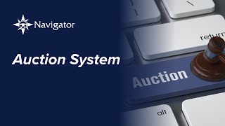 Auction System | Navigator Dealer Management System