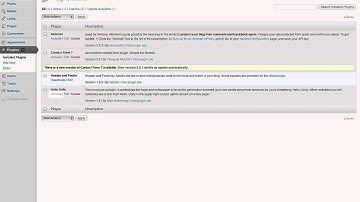 Plugins 101 -- Installing, Removing, and Updating Plugins