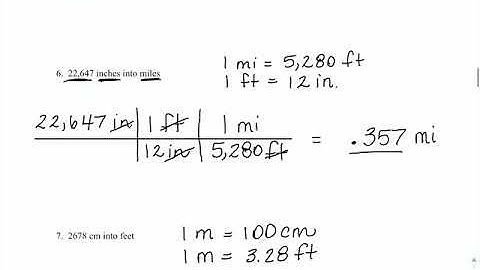 Multi-Step Unit Conversions Part 2