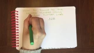 How to Round to the Nearest 100 Using Vertical Number Lines