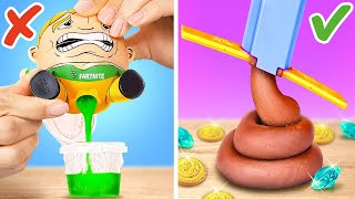 Play-Doh Asrm 🤑 *Rich Vs Poor Pooping Fidgets