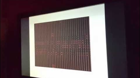 ZX Spectrum red and black screen (memory failure?)