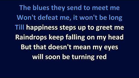 Thumbnail of BJ Thomas - Raindrops Keep Fallin' On My Head KARAOKE