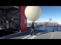 Meteorologie an der Neumayer-Station III: Der Start einer Radiosonde