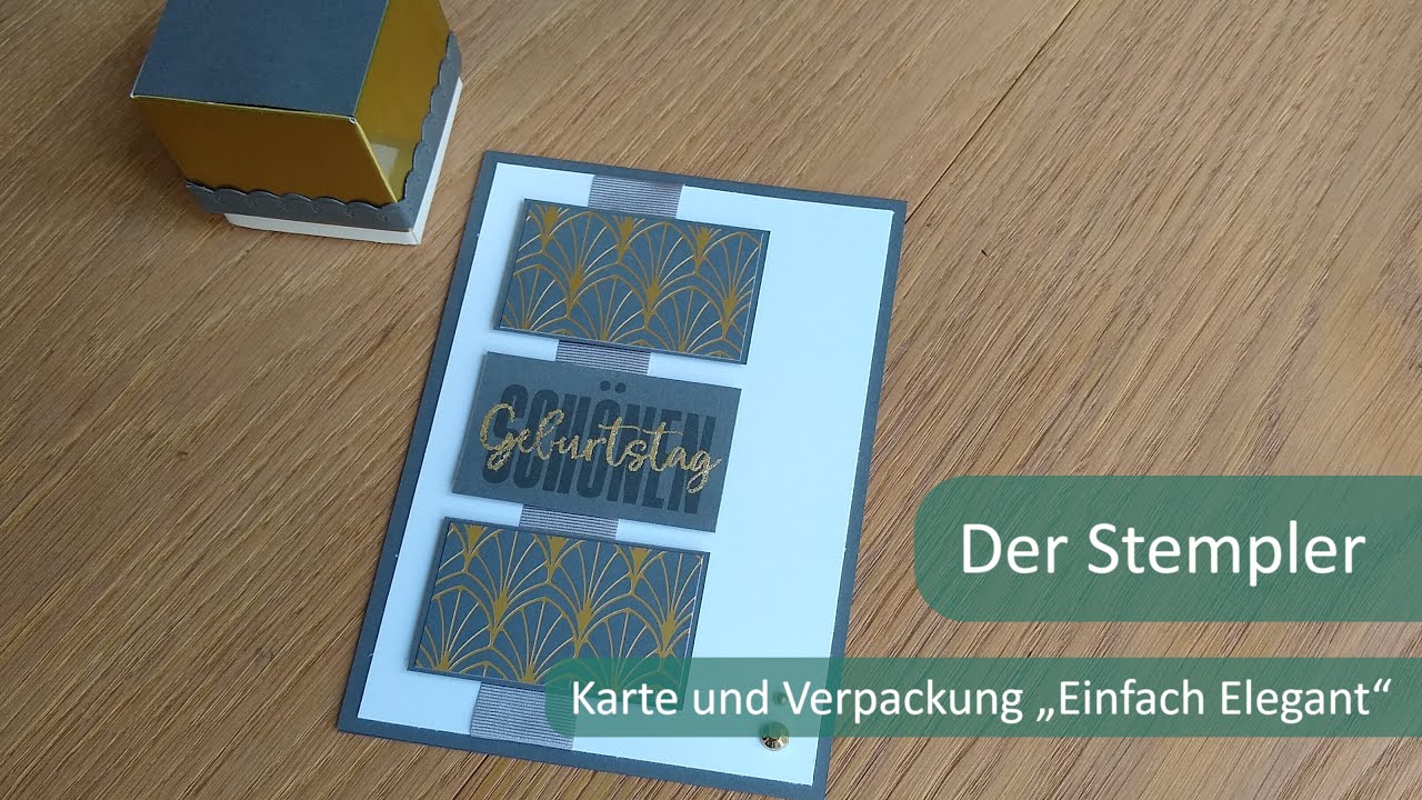 Karte und Verpackung 