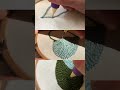 Make a heart coaster punch needle embroidery #punchneedleart#punchneedle#punchneedleembroidery#art