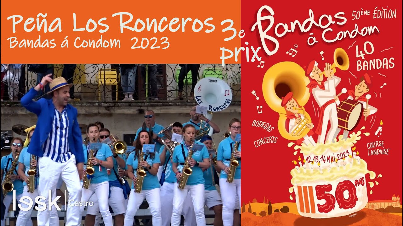 🥉Charanga Los Ronceros🥉 | Bandas à Condom | 2023
