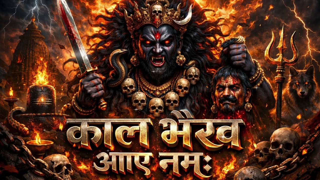 🔱 Kaal Bhairav Aaye Namah | Varanasi | Powerful Bhairav Mantra Jaap 🔱