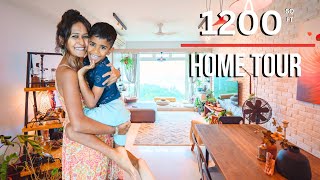 এই 1200 SQ FT অ্যাপার্টমেন্ট শৈলী ত্যাগ ছাড়াই স্থান সর্বাধিক করে তোলে
