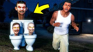 Позвонил Скибиди Туалету И Он Пришёл Ко Мне В Гта 5 Моды! Skibidi Toilet Обзор Мода В Gta 5 Видео