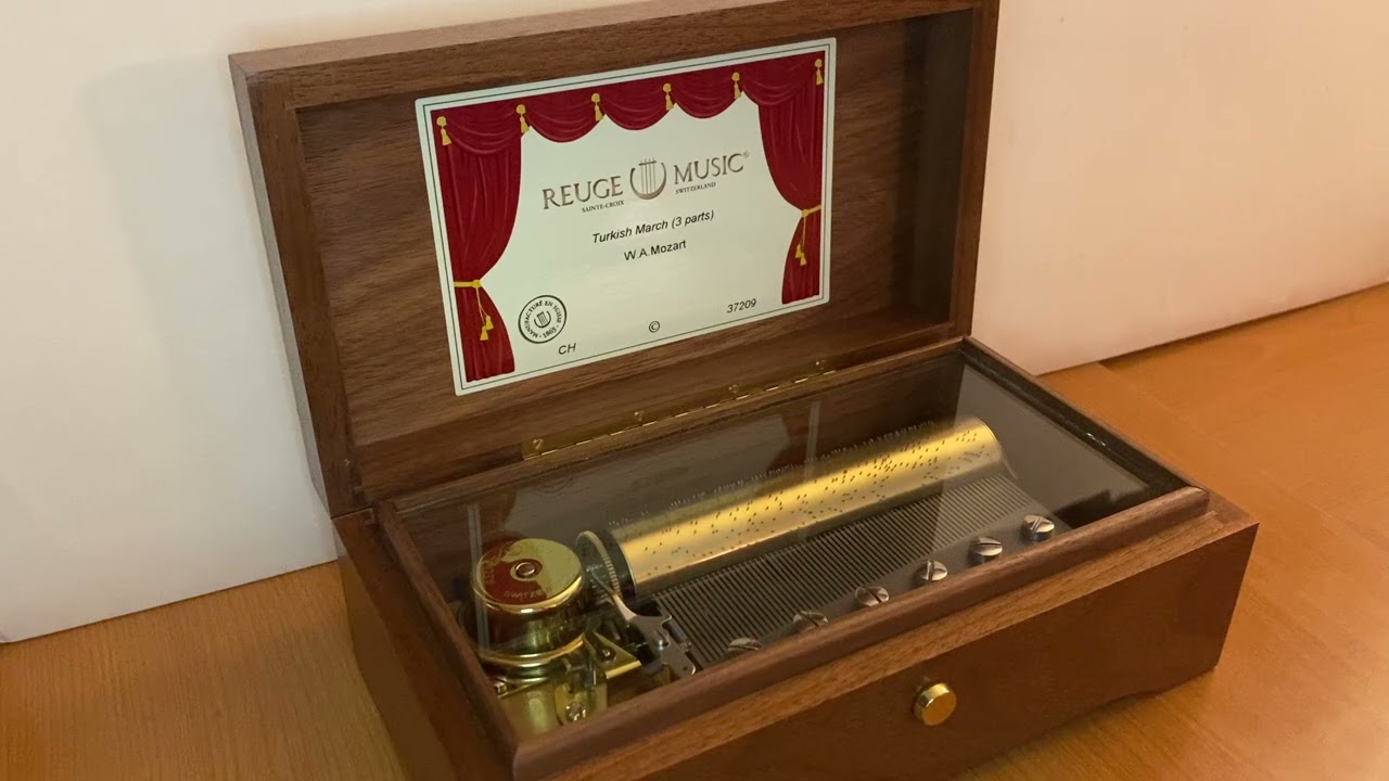 (Reuge Music Box) Wolfgang Amadeus Mozart - Turkish March